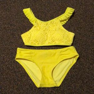 Aerie bright yellow Bikini swim suit xs💛